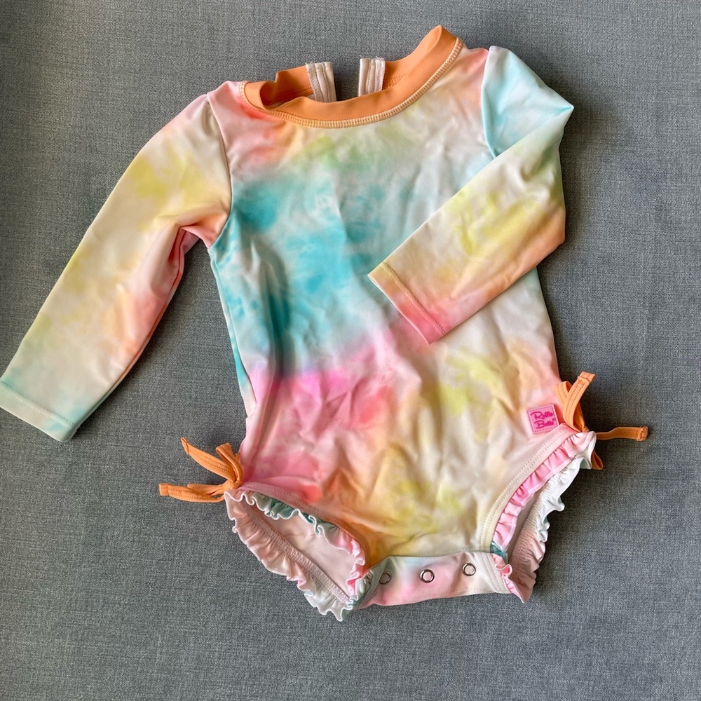 Ruffle Butts Tie-Dye Swimsuit